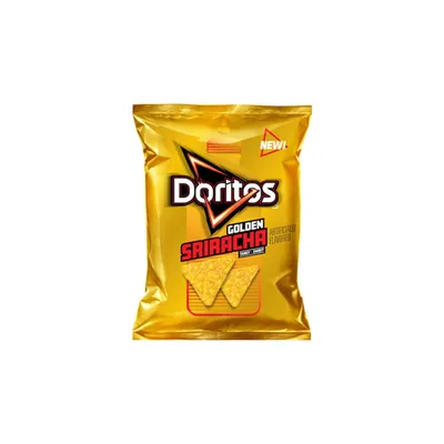 Doritos Golden Sriracha Tangy Sweet Tortilla Chips 2.625 oz Bag