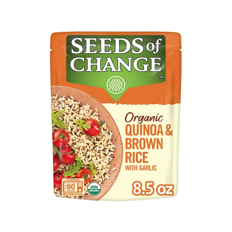 Seeds of Change Organic Quinoa & Brown Rice with Garlic view 1