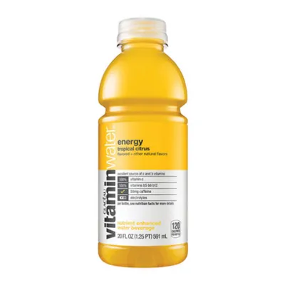 Vitaminwater Energy Tropical Citrus 16.9 oz Bottle