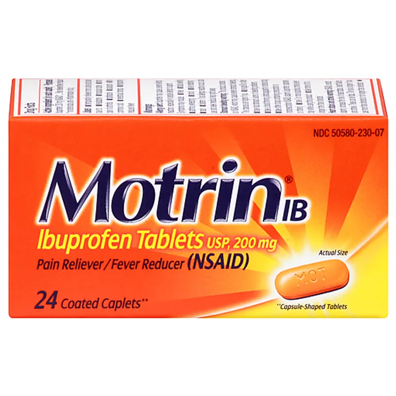Motrin IB Ibuprofen view 1