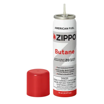 Zippo Butane Fuel 2.5 oz Can