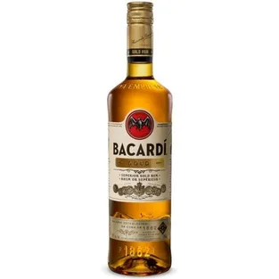 Bacardi Gold Original Premium Crafted Rum Traveler