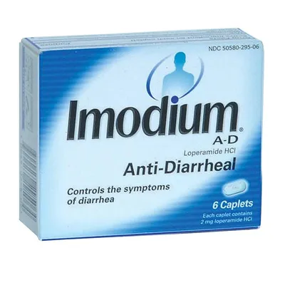 Imodium A-D Anti-Diarrheal 6 Caplets