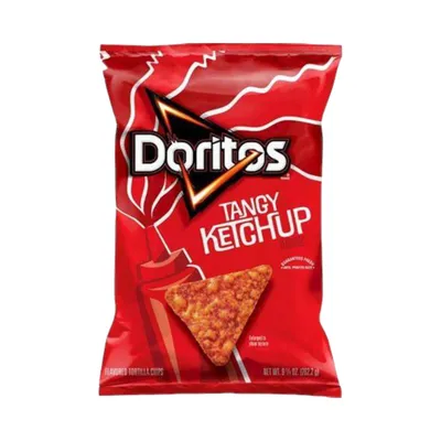 Doritos Tangy Ketchup Tortilla Chips 9.25 oz Bag