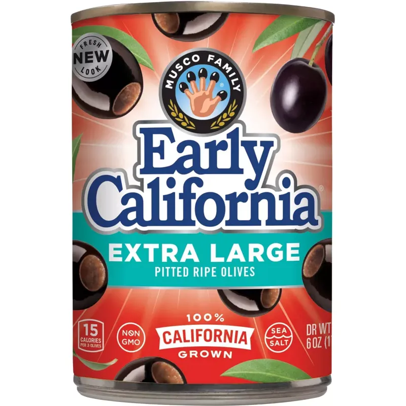 Early California Extra Large Pitted Ripe Olives view 1