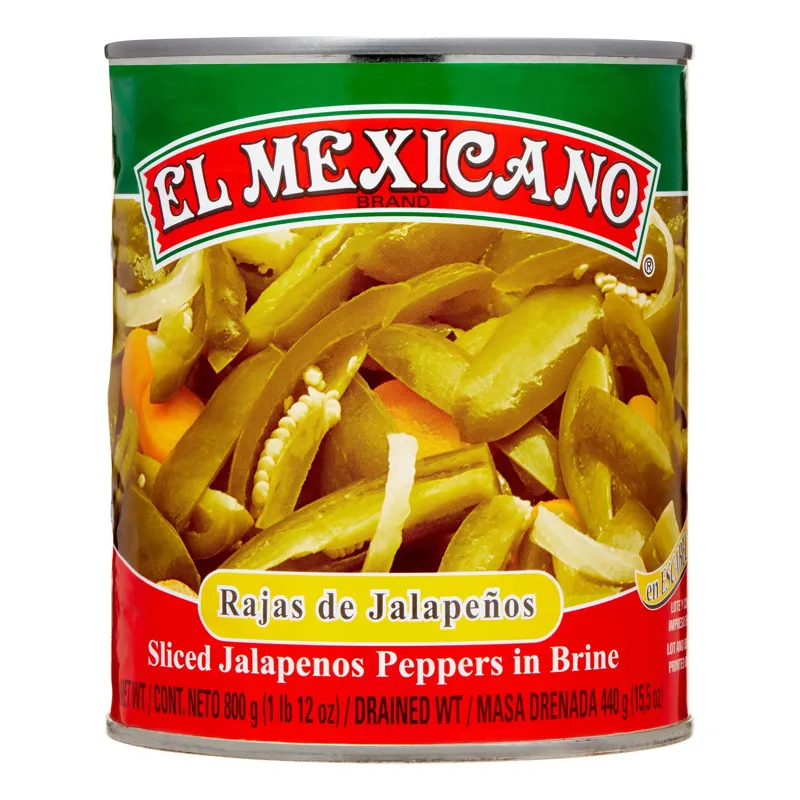 El Mexicano Sliced Jalapeno Peppers view 1