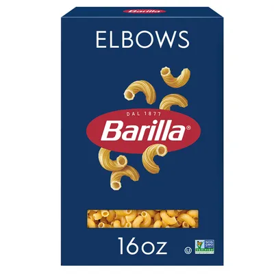 Barilla Elbows Pasta 16 oz Box