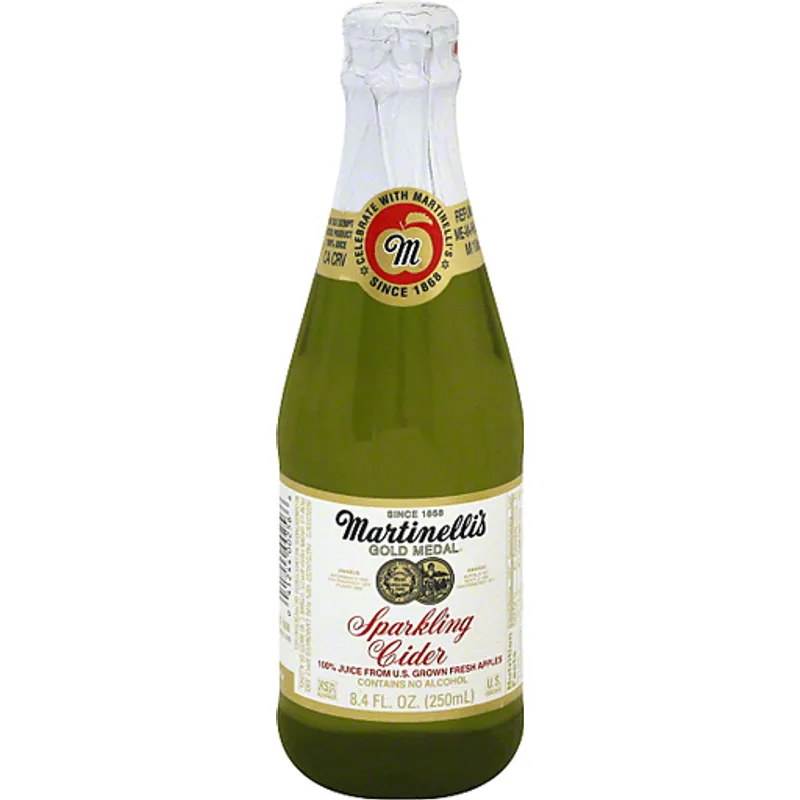 Martinelli's Non-Alcoholic Gold Medal Sparkling Apple Cider view 1