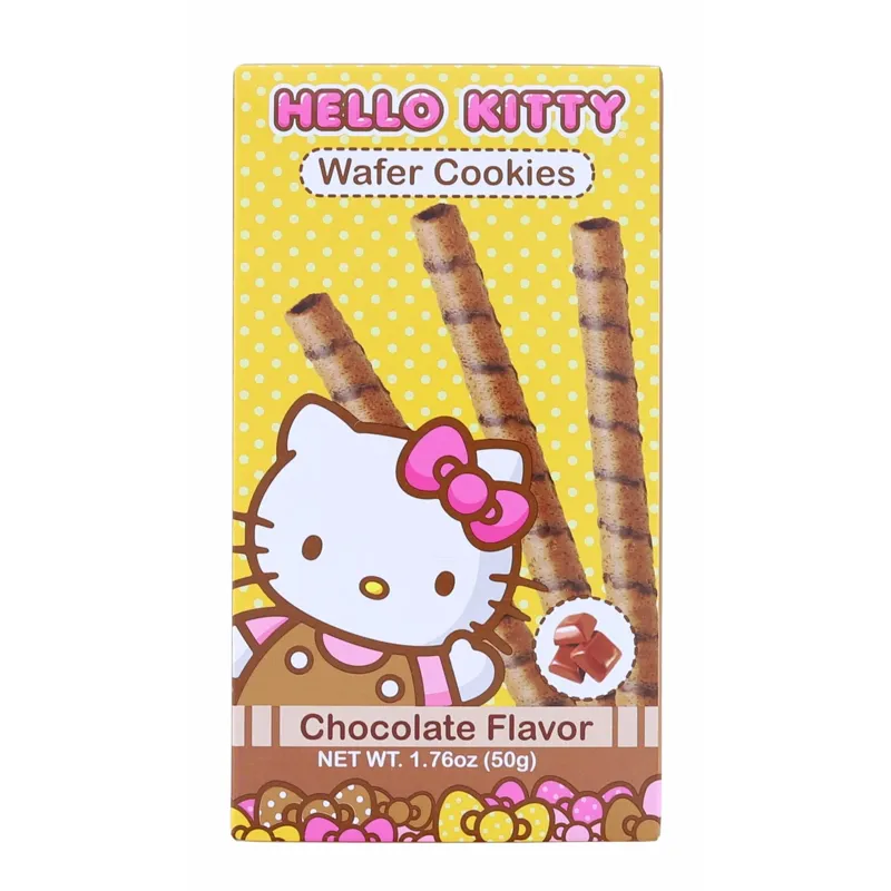Hello Kitty Chocolate Flavor Wafer Cookies view 1