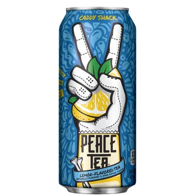 Peace Tea Caddy Shack Lemon 16 oz Can