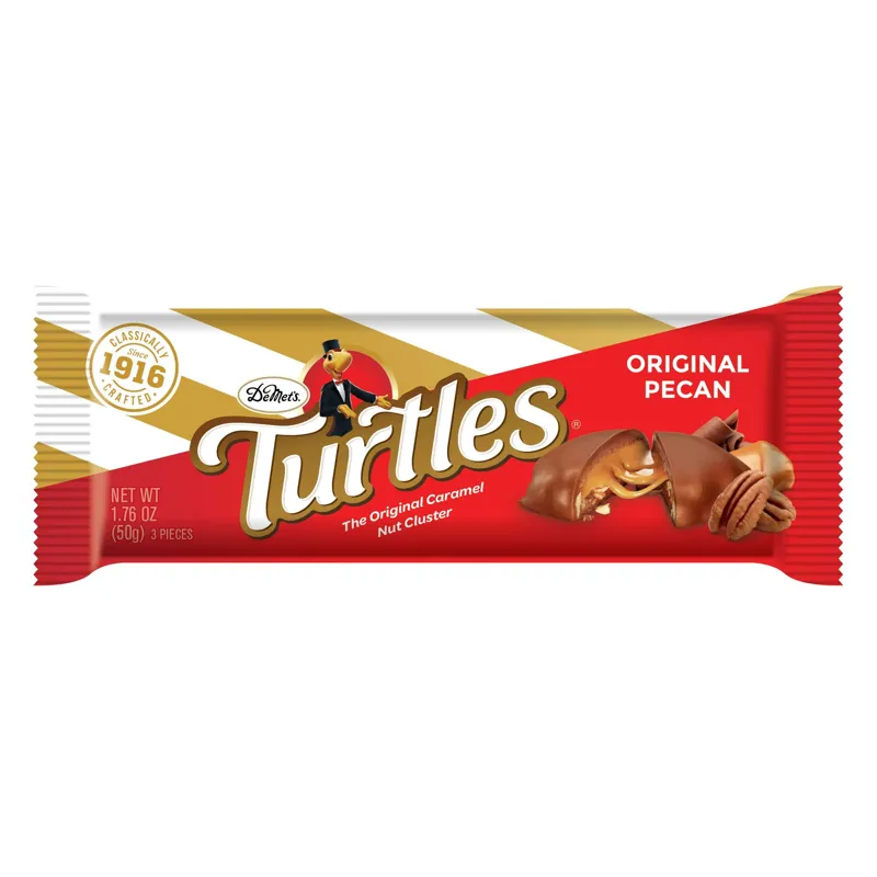 DeMet's Turtles Original Pecan Chocolate Caramel view 1