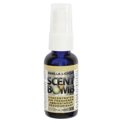Scent Bomb Vanilla-Licious Air Freshener 1 oz Bottle