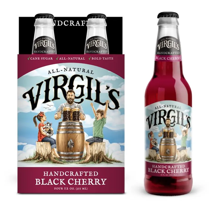 Virgil's Black Cherry Soda view 1