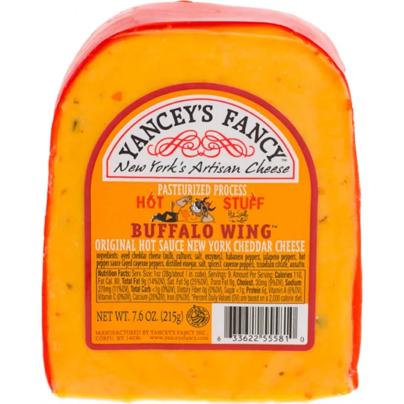 Yancey's Fancy Buffalo Wing Cheddar view 1