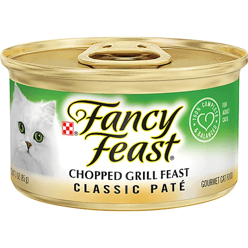 Fancy Feast Classic Pate Chopped Grill Feast view 1