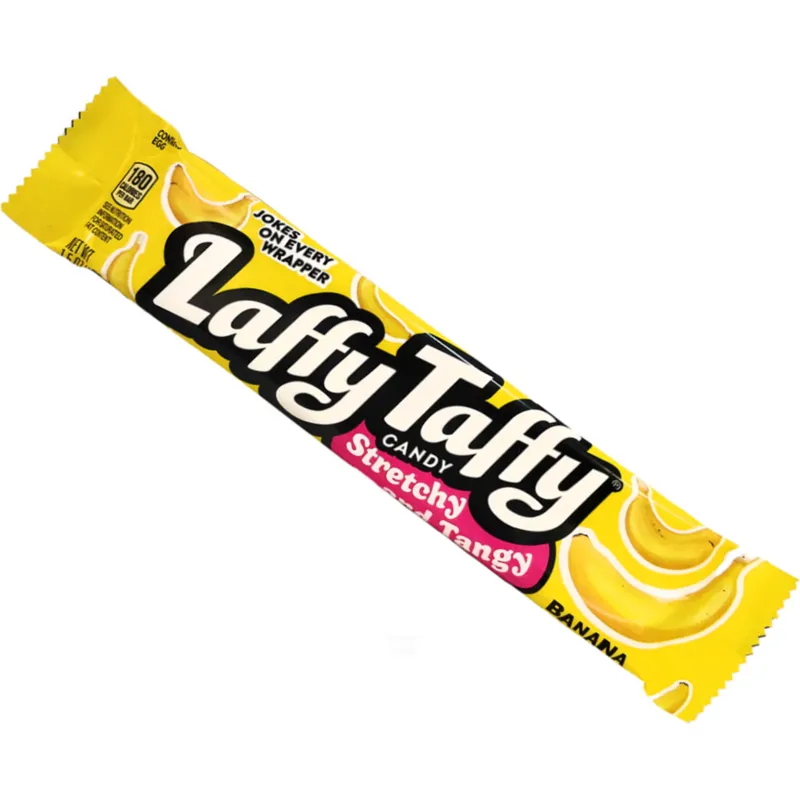 Laffy Taffy Stretchy and Tangy Banana Candy view 1
