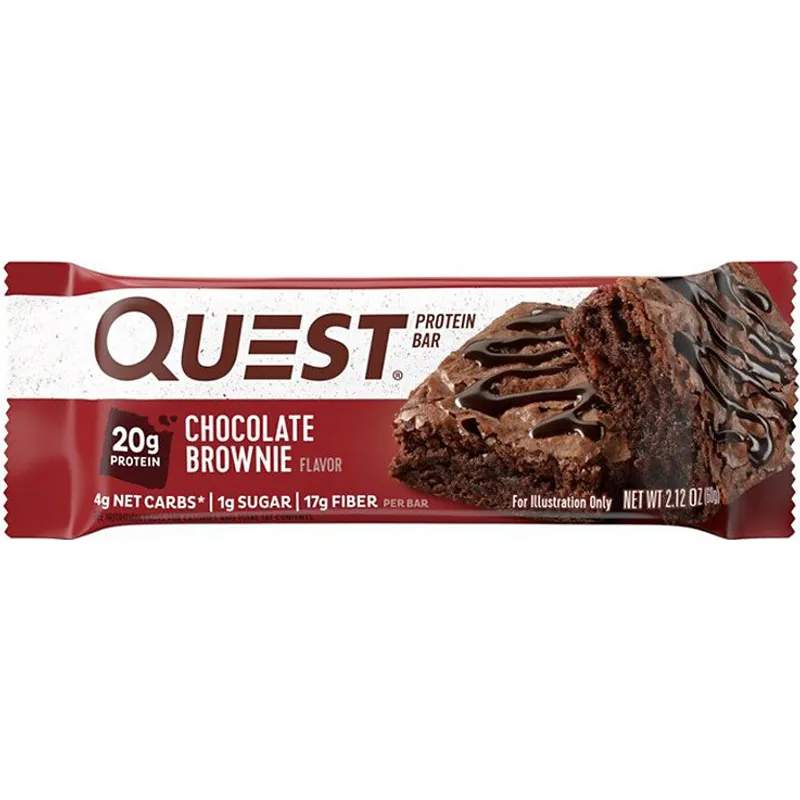 Quest Protein Bar Chocolate Brownie view 1
