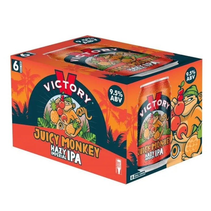 Victory Juicy Monkey Hazy Imperial IPA view 1