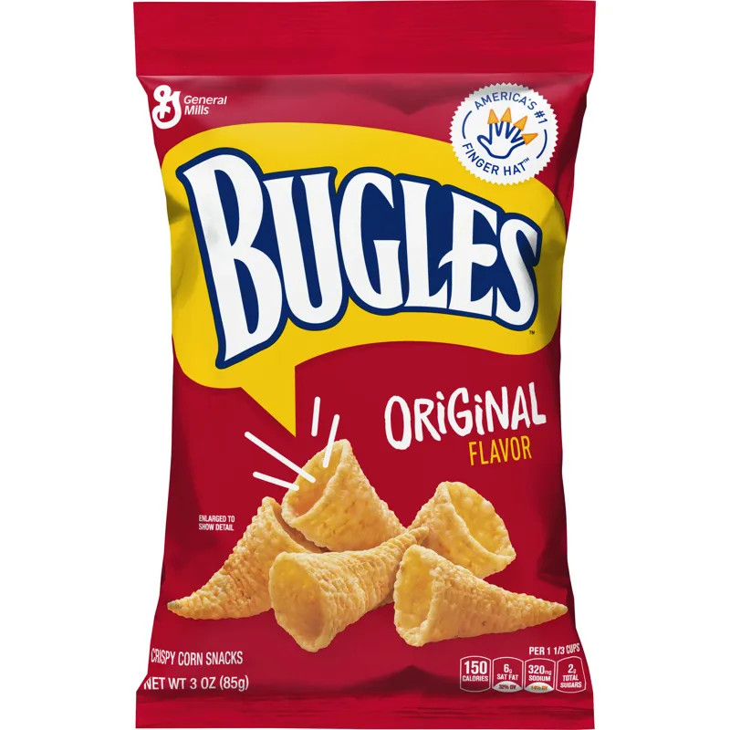 Bugles Crispy Corn Snacks view 1