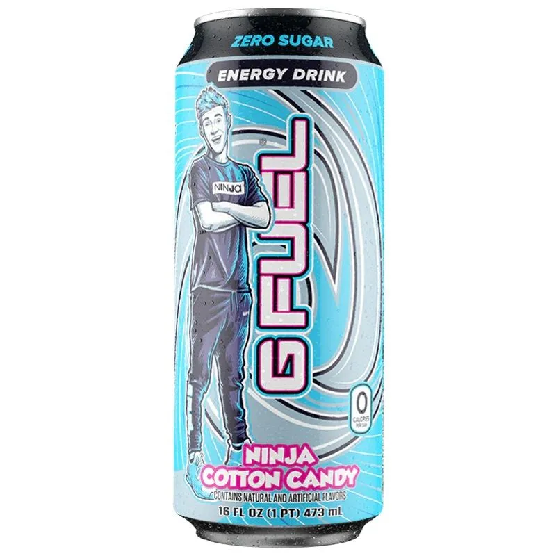 G FUEL Ninja Cotton Candy Energy Drink view 1