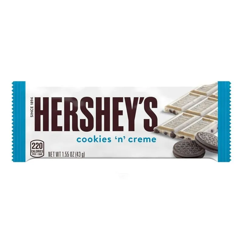 Hershey's Cookies 'n' Creme Candy Bar view 1