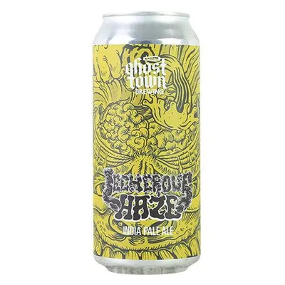 Ghost Town Brewing Lecherous Haze Hazy IPA 4 Pack 16 oz Cans