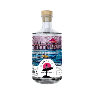 Surf City Still Works Shorebreak Vodka 750 mL