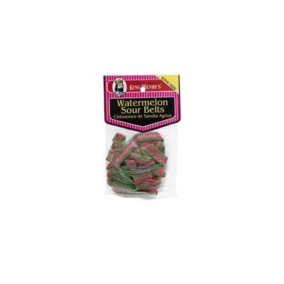 King Henry's Watermelon Sour Belts 2.65 oz Bag