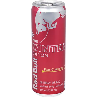Red Bull Energy Drink, Pear Cinnamon 12 Fl Oz Can