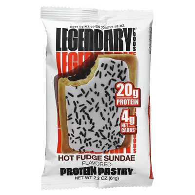 Legendary Foods Protein Pastry Hot Fudge Sundae 2.2 oz Box