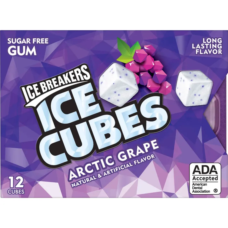 Ice Breakers Ice Cubes Arctic Grape view 1