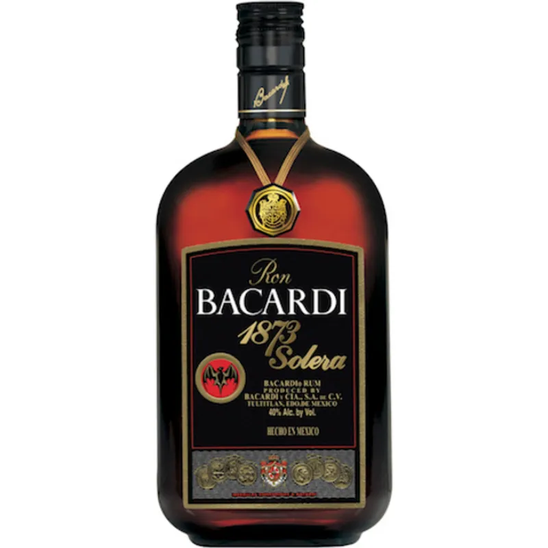 Bacardi 1873 Ron Solera Rum view 1