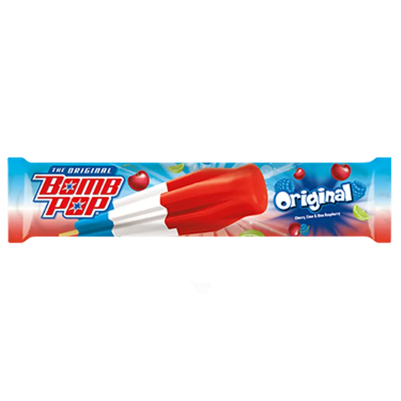 The Original Bomb Pop Frozen Confection Ice Cream Pop view 1