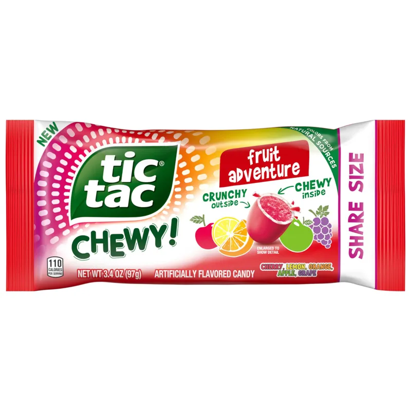 Tic Tac Chewy Fruit Adventure Candy view 1