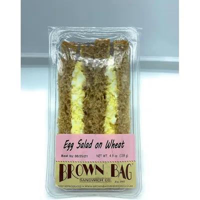 Brown Bag Egg Salad Triangle Sandwich 5.5 oz