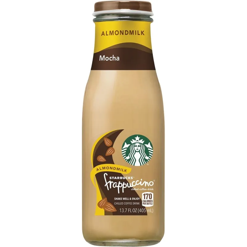 Starbucks Frappuccino Almond Milk Mocha Chilled Coffee Drink view 1