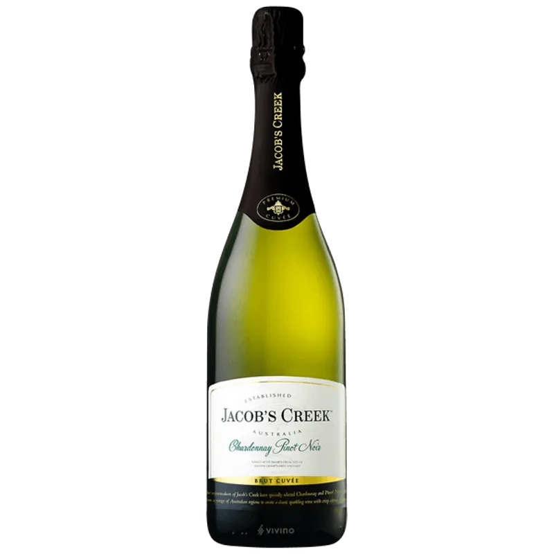 Jacobs Creek Brut Cuvee Chardonnay Pinot Noir Sparkling Wine view 1
