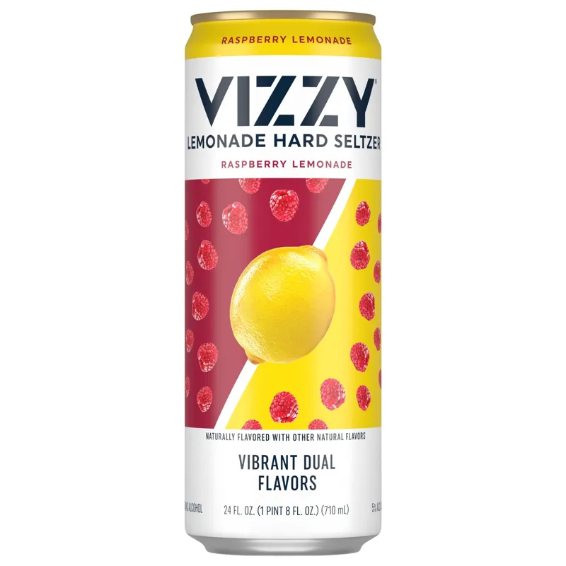 Vizzy Raspberry Lemonade Hard Seltzer view 1