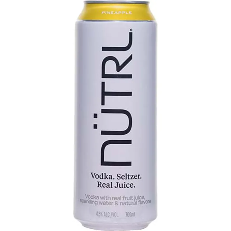 Nut Nutrl Pineapple Vodka Seltzer view 1