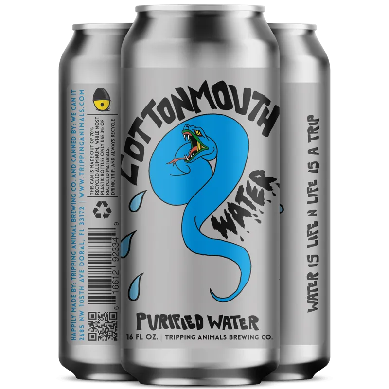 Tripping Animals Cottonmouth view 1