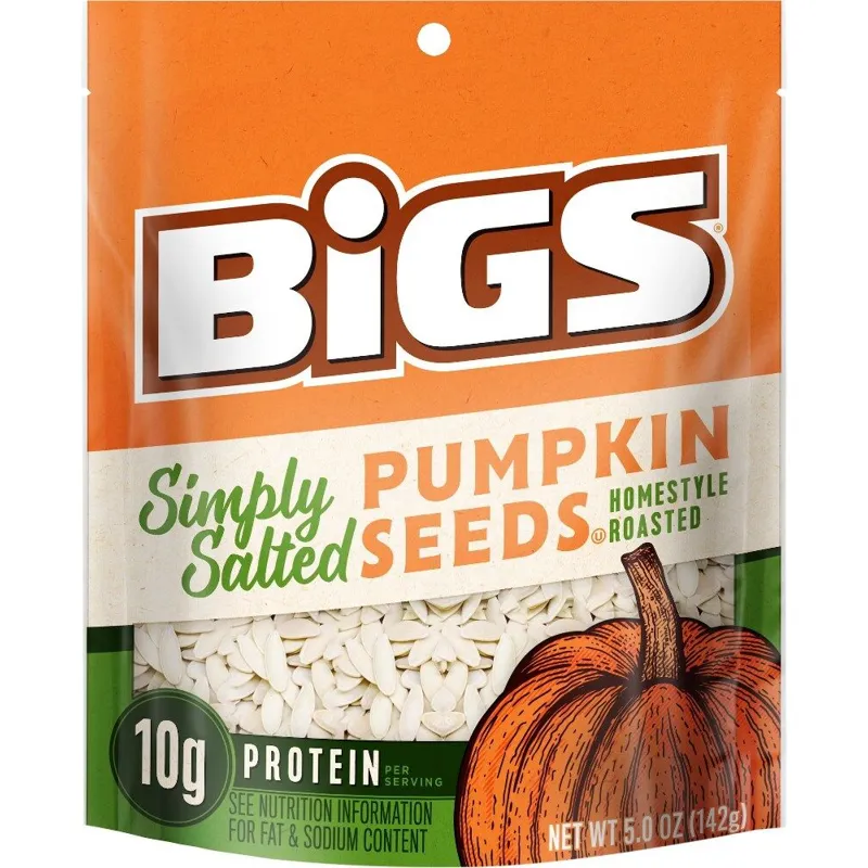 BIGS Simply Salted Pumpkin Seeds view 1
