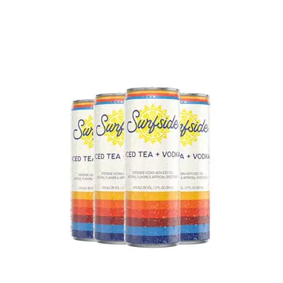 Surfside Iced Tea + Vodka 4 Pack 12 oz Cans