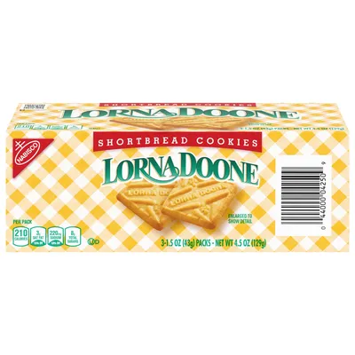 Nabisco Lorna Doone Shortbread Cookies 4.5 oz 3 Pack