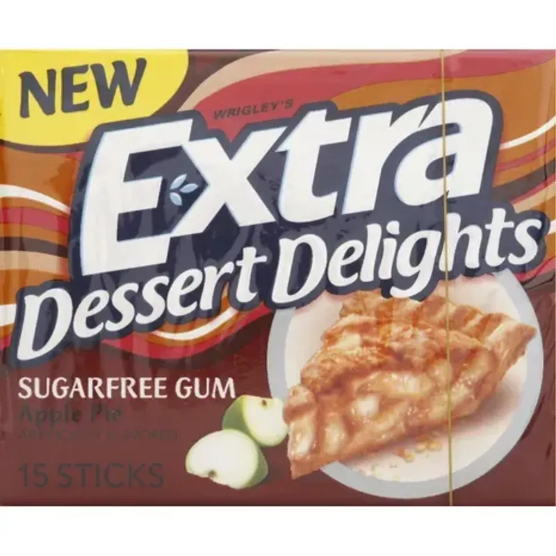 Wrigley's Extra Dessert Delights Apple Pie Gum view 1