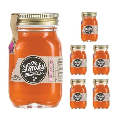Ole Smoky Hunch Punch Moonshine 6 Pack 50 ml