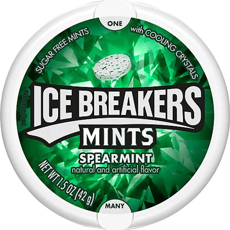 Ice Breakers Sugar Free Spearmint Mints view 1