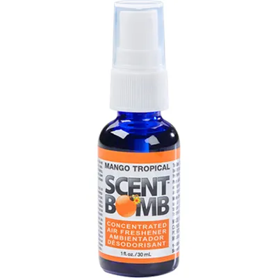 Scent Bomb Mango Tropical Scent Spray Air Freshener 1 oz