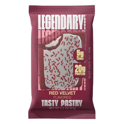 Legendary Foods Red Velvet Tasty Pastry 2.2 oz Bag