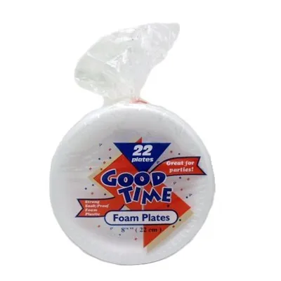 Good Time Foam Plates 22 ct 8 7/8"