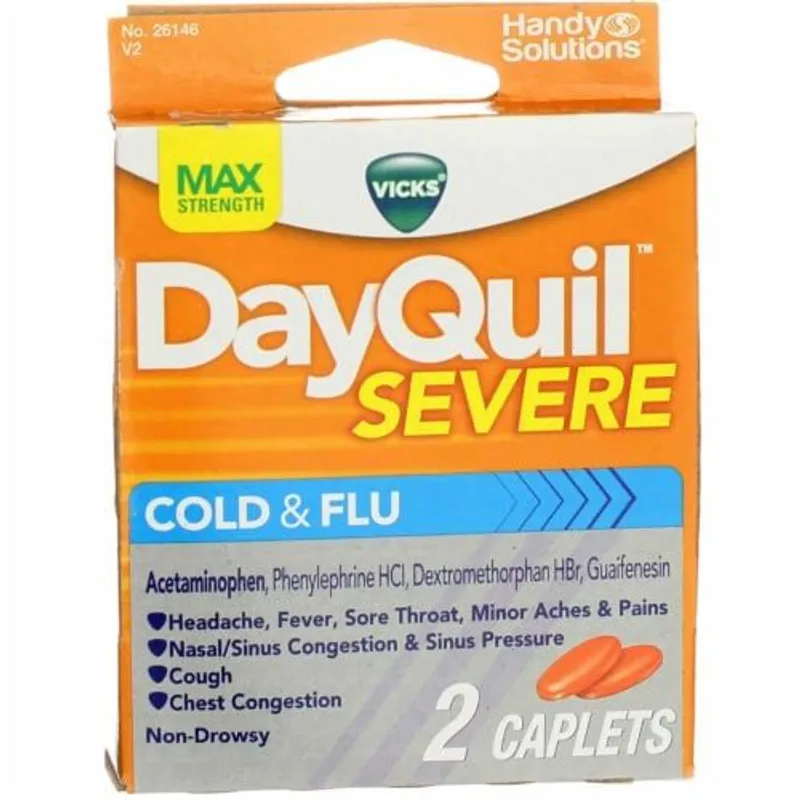 Vicks DayQuil Severe Cold & Flu Relief view 1